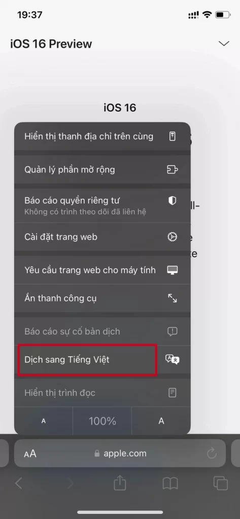 iFan Việt phấn khích khi Apple cập nhật tính năng mới của iOS 16