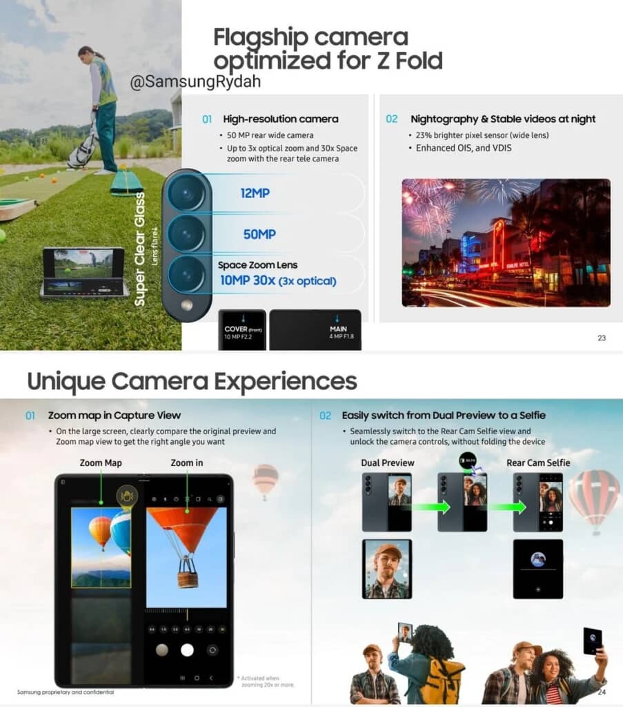 Rò rỉ hình ảnh thực tế Samsung Galaxy Z Fold4 - Clickbuy