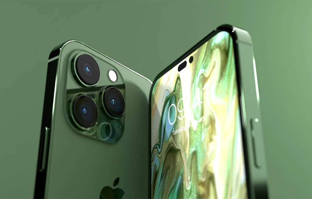 Thiết kế viên thuốc và lỗ khoét trên màn hình iPhone 14 Pro sẽ hiển thị sau khi bật nguồn?