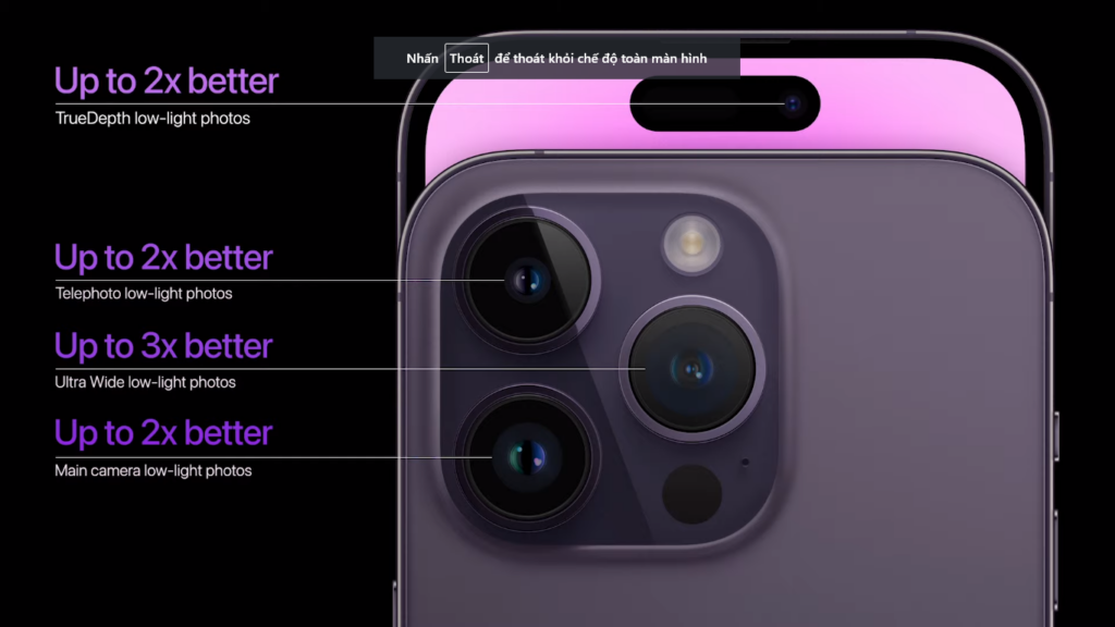 Apple chính thức ra mắt iPhone 14 Pro và iPhone 14 Pro Max với vết cắt hình viên thuốc xịn sò - Clickbuy