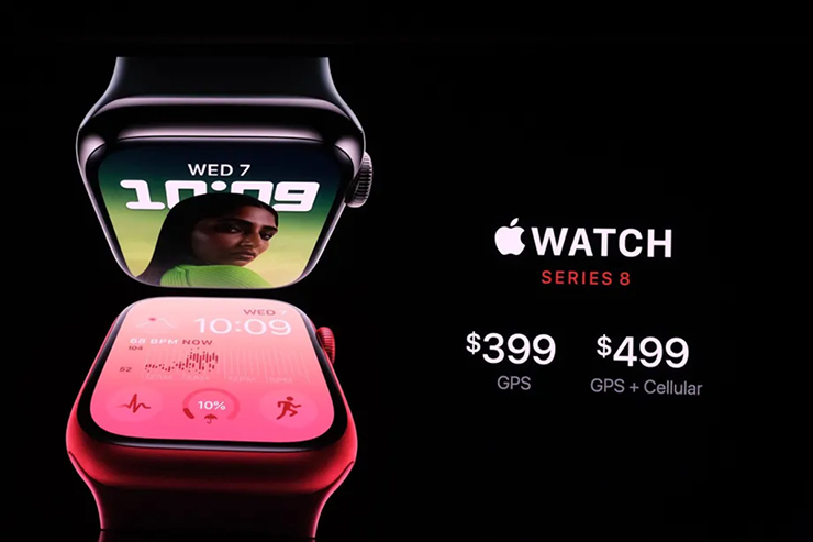 Apple Watch Series 8 chính thức được ra mắt với một số cải tiến về tính năng, giá từ 9,4 triệu đồng - Clickbuy