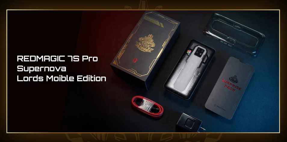 Chính thức ra mắt chiếc smartphone RedMagic 7S Pro Supernova Lords Mobile chơi game phiên bản giới hạn - Clickbuy