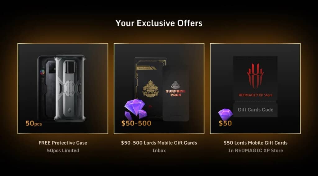 Chính thức ra mắt chiếc smartphone RedMagic 7S Pro Supernova Lords Mobile chơi game phiên bản giới hạn - Clickbuy