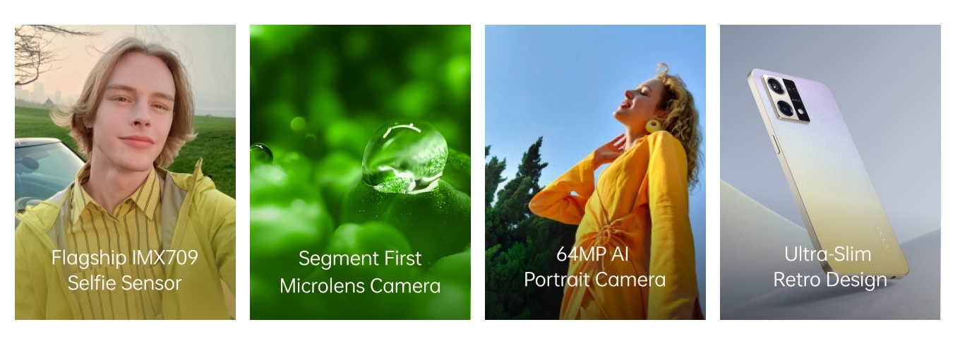 Oppo F21s Pro series - Smartphone đầu tiên có camera microlens