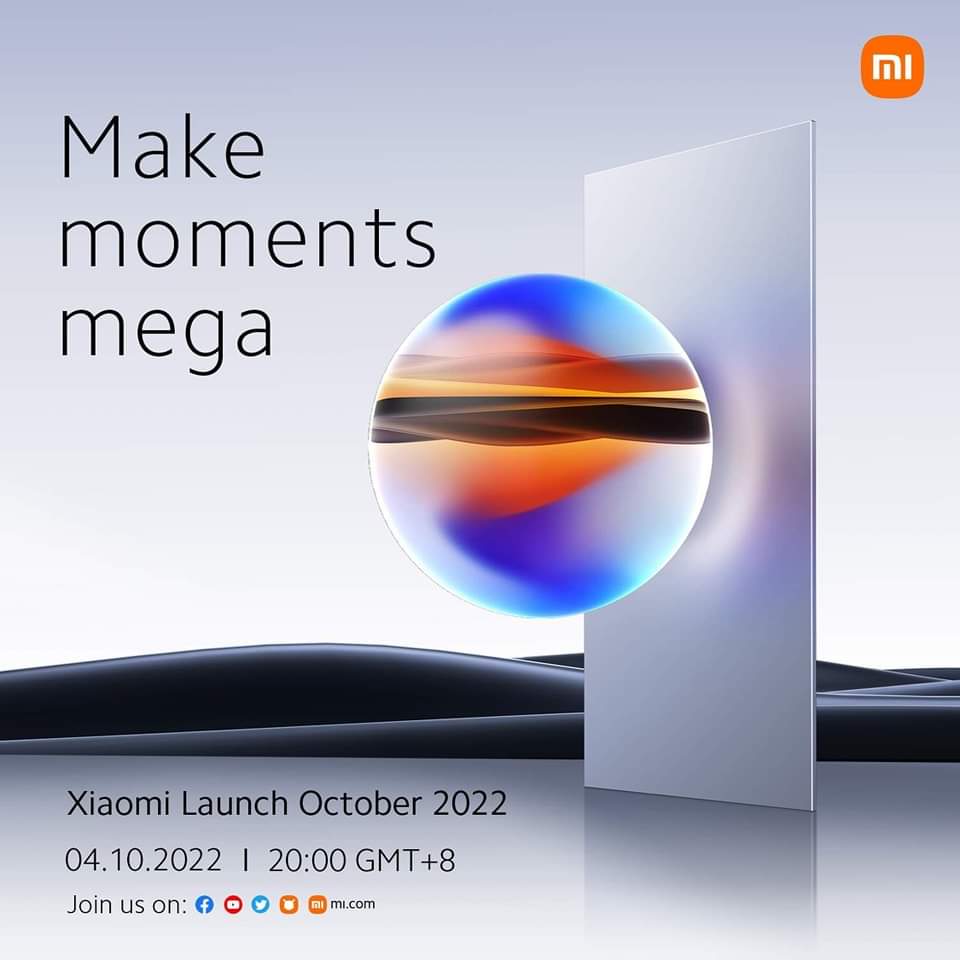 Xiaomi 12T, 12T Pro và máy tính bảng Redmi sẽ ra mắt vào 4/10