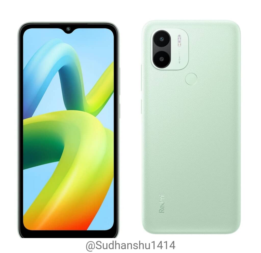 Xiaomi Redmi A1+ lộ cấu hình với chip Helio G22, camera kép
