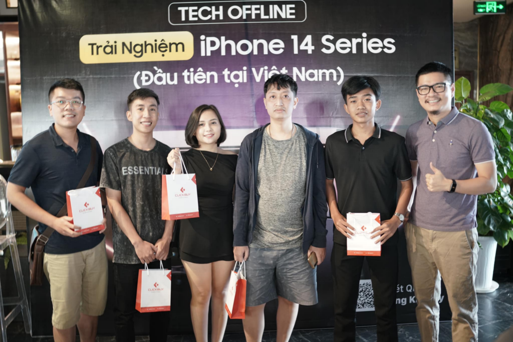 Sự kiện Tech Offline trải nghiệm iPhone 14 series đầu tiên tại Việt Nam - Clickbuy
