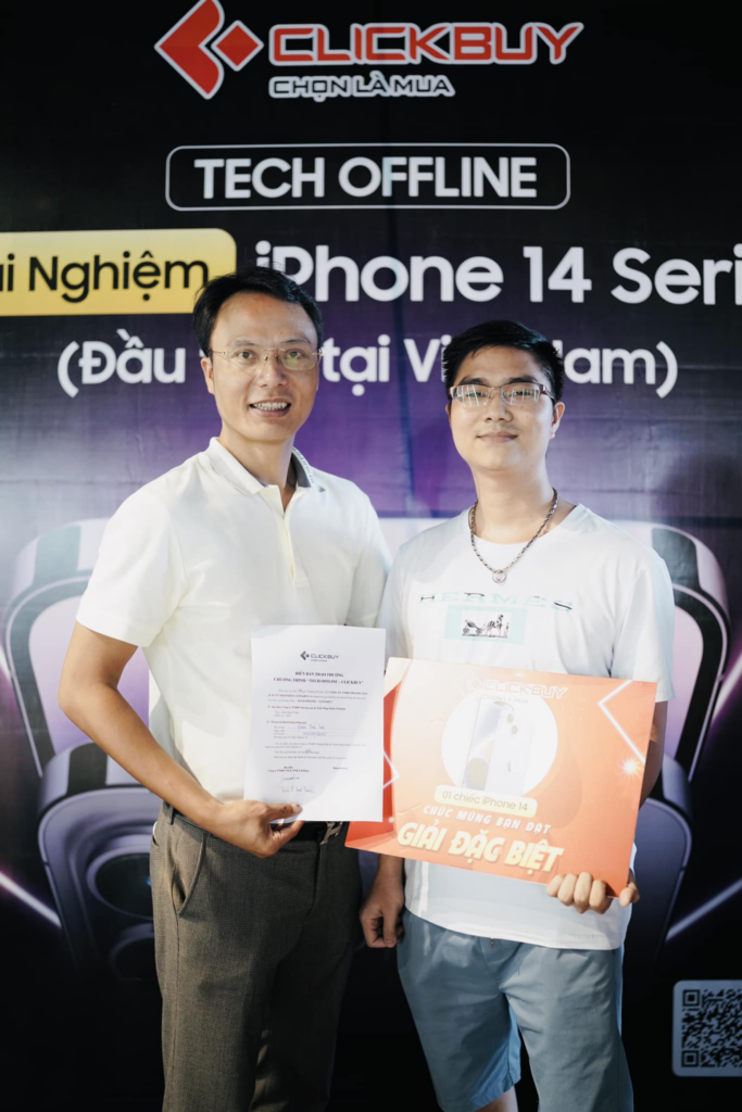 Sự kiện Tech Offline trải nghiệm iPhone 14 series đầu tiên tại Việt Nam - Clickbuy