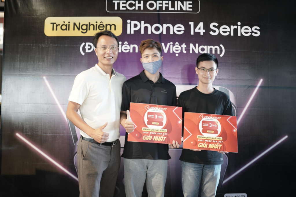 Sự kiện Tech Offline trải nghiệm iPhone 14 series đầu tiên tại Việt Nam - Clickbuy