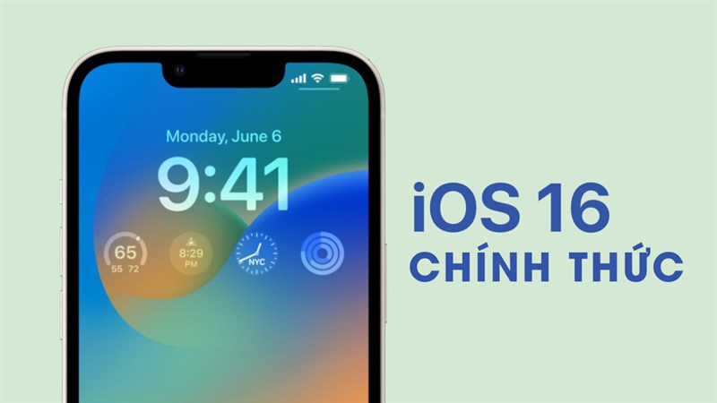 Ngay bây giờ bạn đã có thể cập nhật phiên bản iOS 16 chính thức, lên ngay thôi nào! - Clickbuy