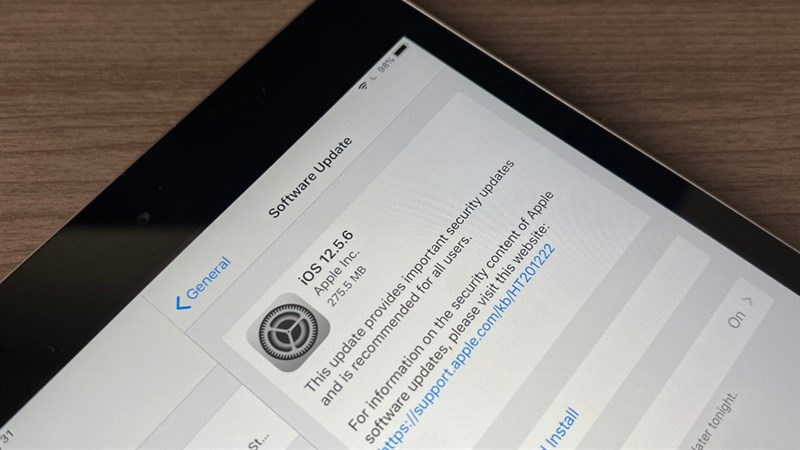 Bản cập nhật iOS 12.5.6 quan trọng cho iPhone 5s, iPhone 6, iPhone 6s và iPad cũ bất ngờ được Apple tung ra - Clickbuy