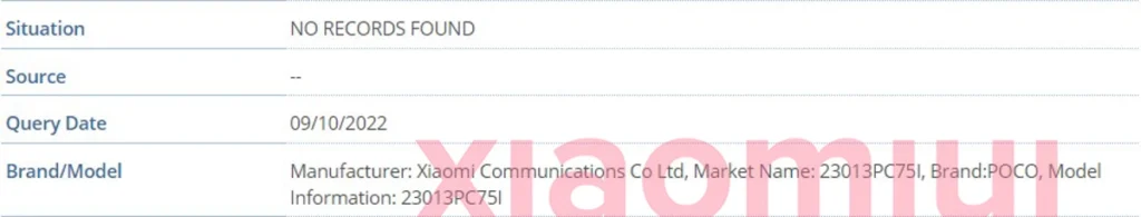 POCO F5 đã xuất hiện trên cơ sở dữ liệu IMEI, tiết lộ thông số kỹ thuật trước khi ra mắt