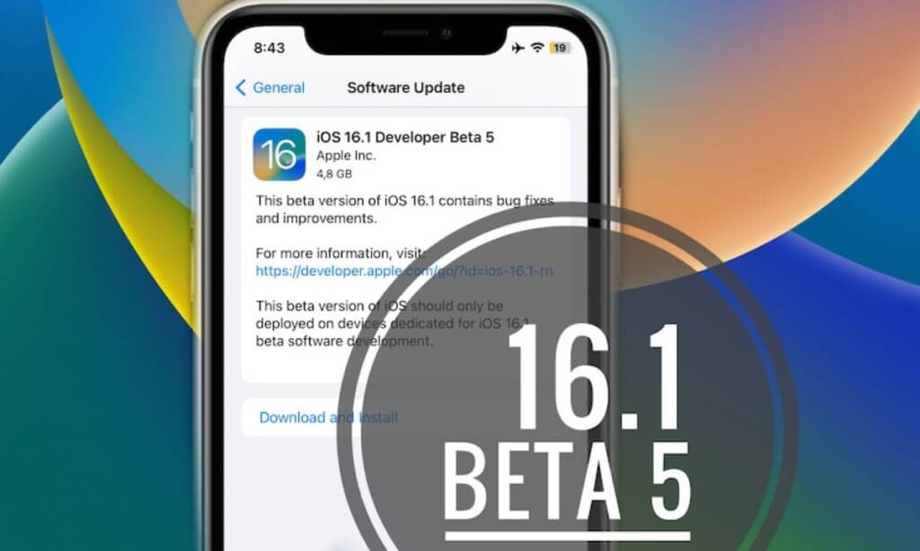 Apple vừa tung ra bản iOS 16.1 beta 5 trước khi phát hành công khai vào cuối tháng này