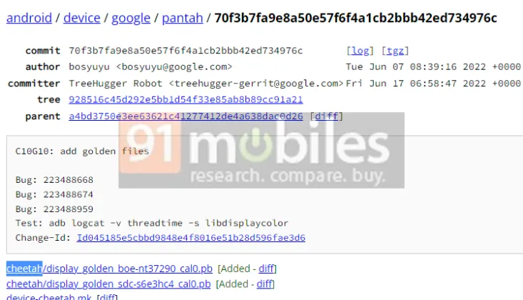 Rò rỉ thông số kỹ thuật của Google Pixel G10 với thân máy, màn hình giống Pixel 7 Pro - Clickbuy