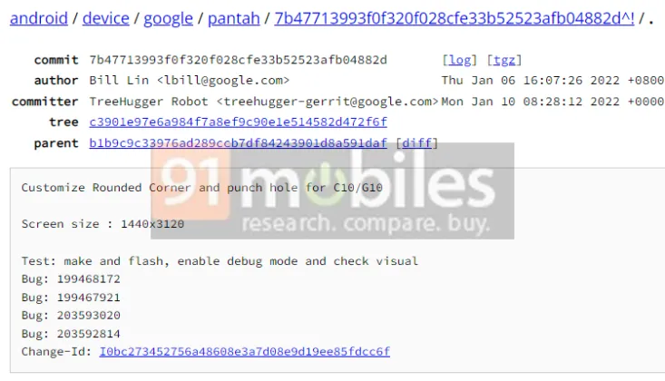 Rò rỉ thông số kỹ thuật của Google Pixel G10 với thân máy, màn hình giống Pixel 7 Pro - Clickbuy
