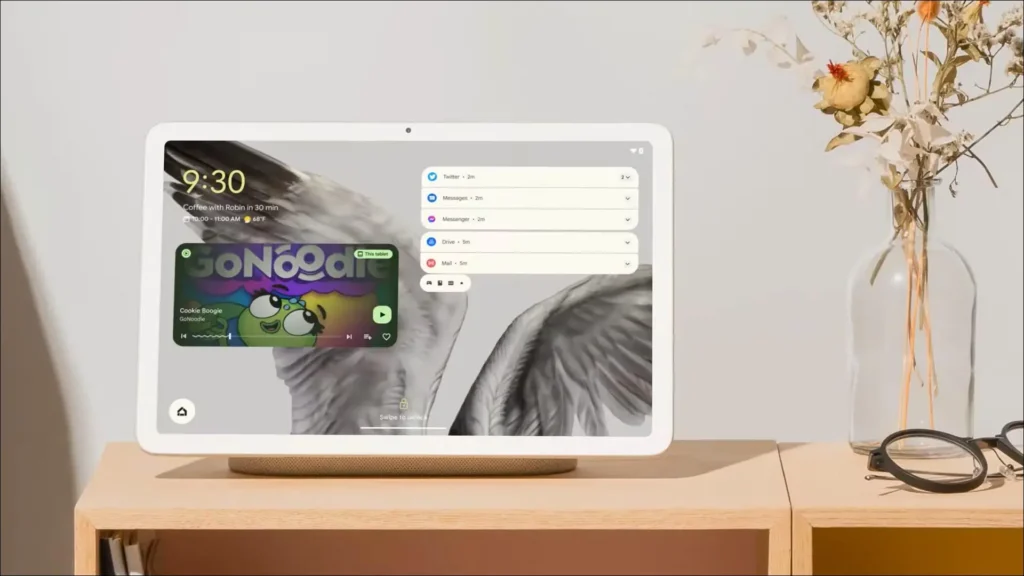 Đế loa của máy tính bảng Google Pixel sẽ biến nó thành một màn hình thông minh