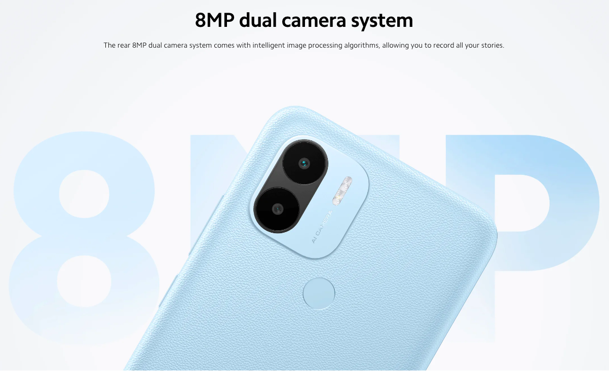 Xiaomi Redmi A1+ ra mắt với pin 5.000mAh, cảm biến vân tay, v.v.