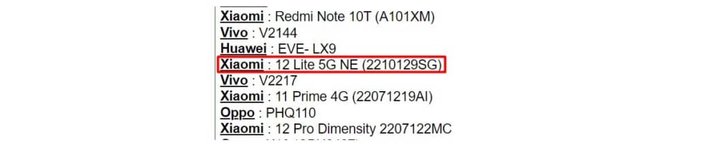 Xiaomi 12 Lite 5G NE có phải là tên gọi được đổi tên từ Civi 2 để dành cho các thị trường quốc tế? - Clickbuy