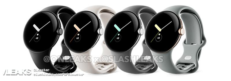 Google Pixel Watch tiết lộ thiết kế trước khi ra mắt chính thức