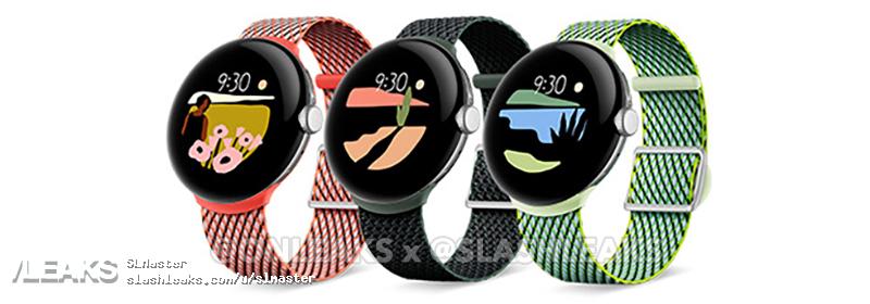 Google Pixel Watch tiết lộ thiết kế trước khi ra mắt chính thức