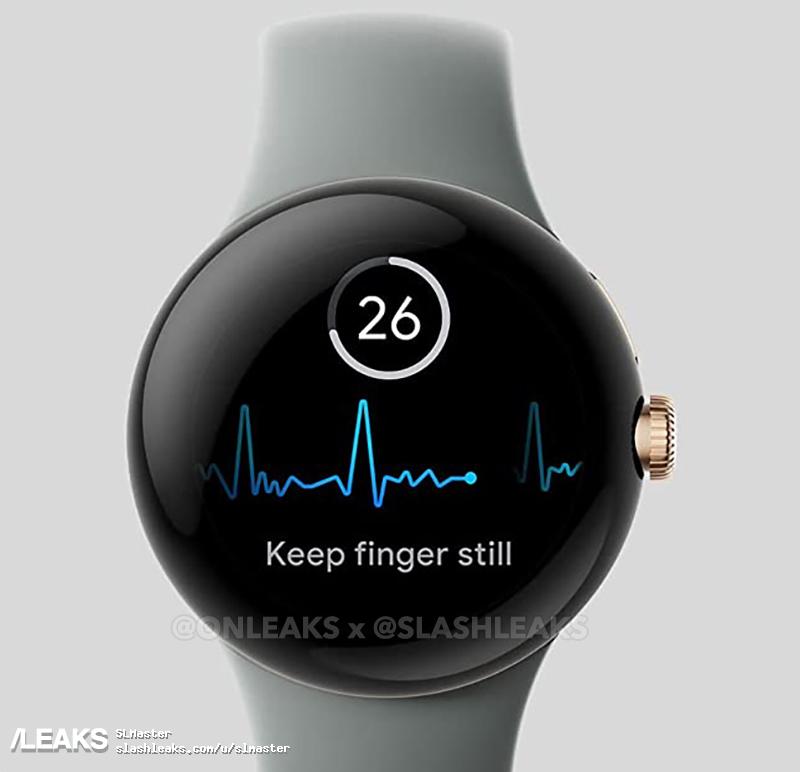 Google Pixel Watch tiết lộ thiết kế trước khi ra mắt chính thức