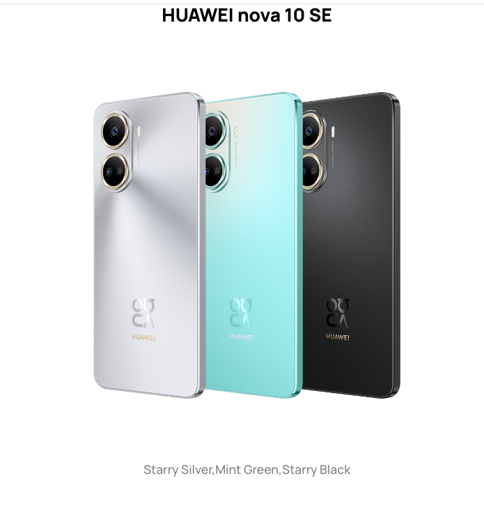 Huawei Nova 10 SE tiết lộ thông số kỹ thuật trước khi ra mắt