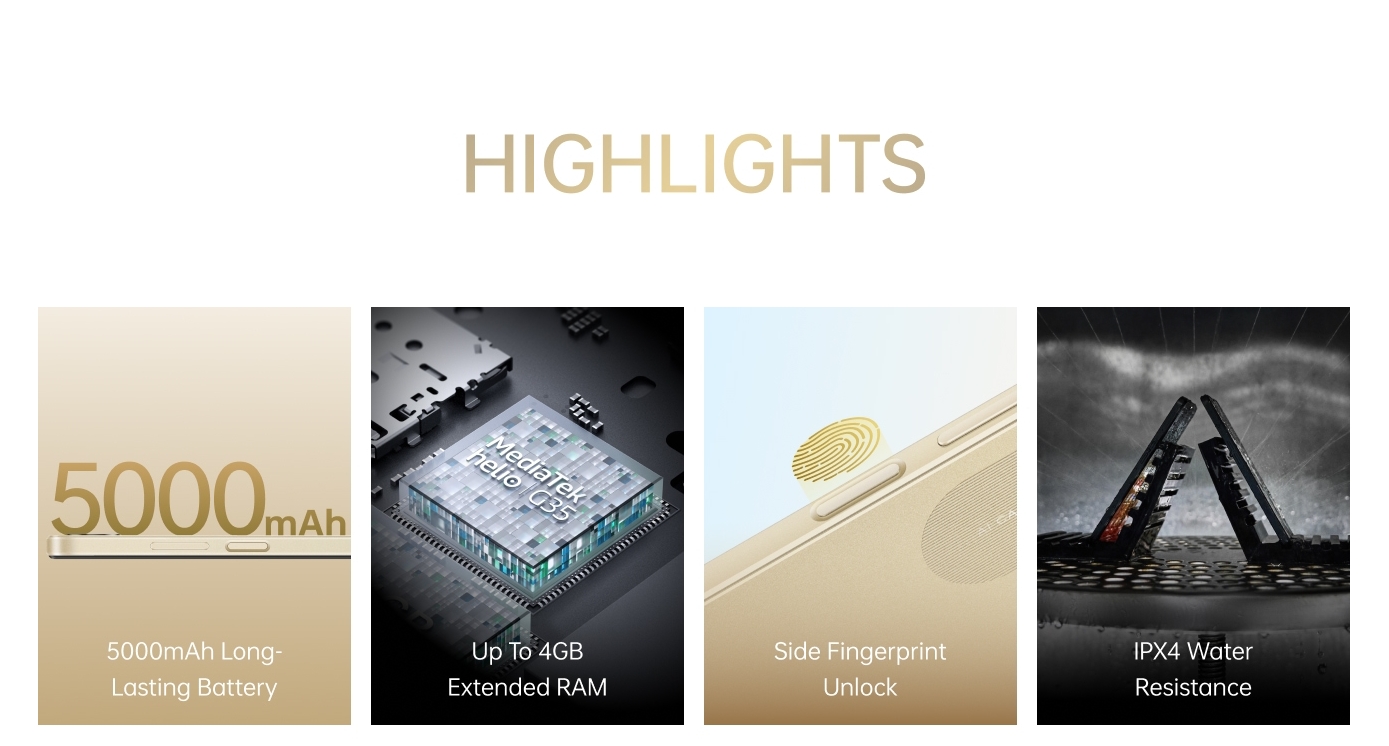 OPPO A17k ra mắt với chip Helio G35, pin 5.000mAh, camera 8MP