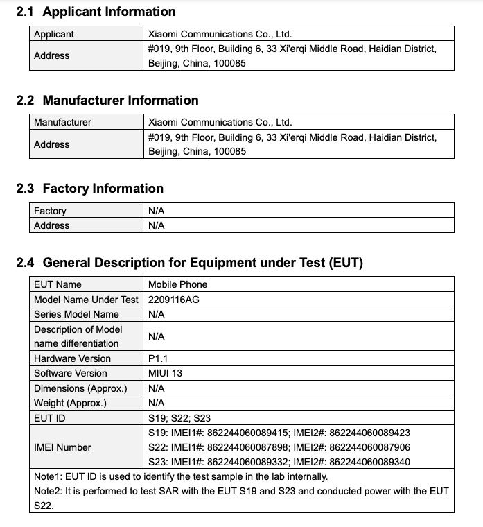 Xiaomi Redmi Note 11 Pro 2023 xuất hiện trên Geekbench