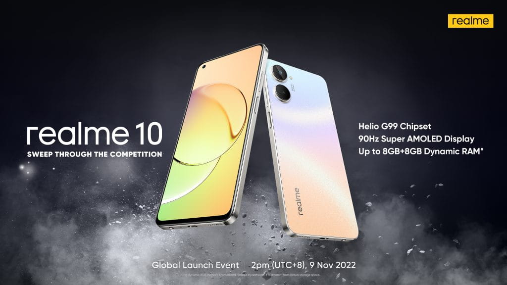 Chính thức ra mắt Realme 10 với pin 5000mAh, chip Helio G99, giá từ 5,69 triệu đồng - Clickbuy