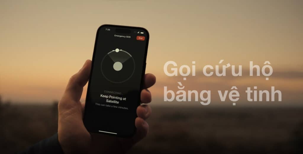 iPhone 14 ở Hoa Kỳ và Canada có thể sử dụng tính năng Emergency SOS thông qua vệ tinh