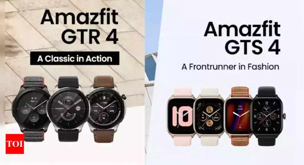 Bộ đôi đồng hồ thông minh Amazfit GTS 4 và GTR 4 chính thức được công bố - Clickbuy