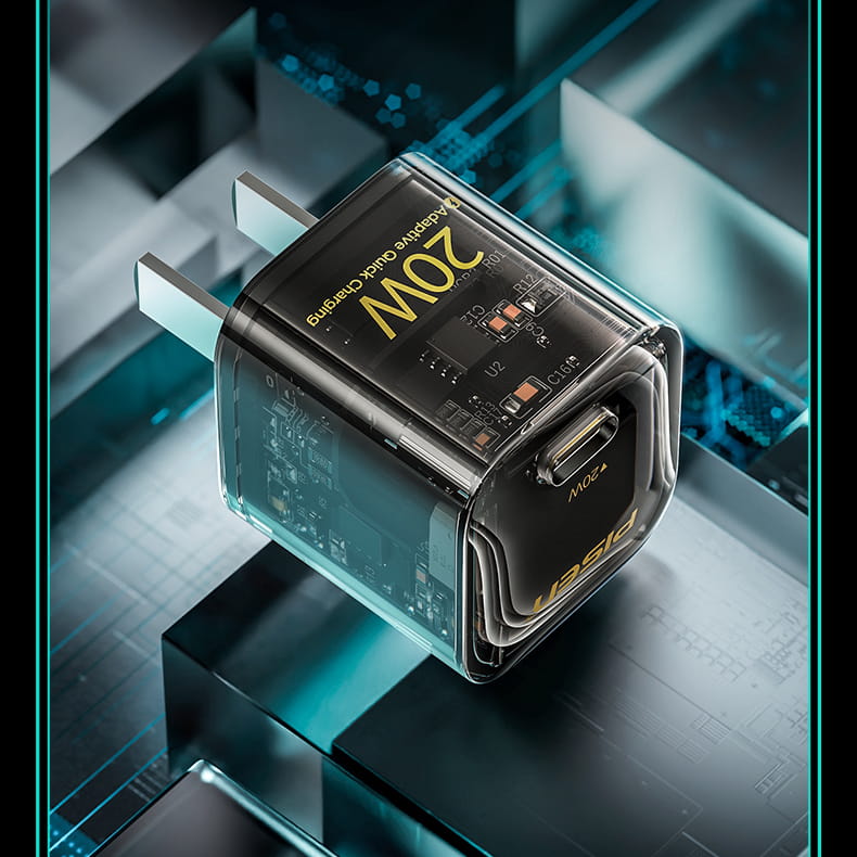 Sạc Pisen Quick ice Crystal PD 20W Explorer KPD201(Explore)-44671
