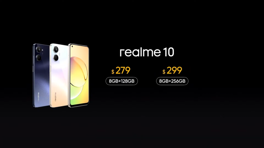 Chính thức ra mắt Realme 10 với pin 5000mAh, chip Helio G99, giá từ 5,69 triệu đồng - Clickbuy