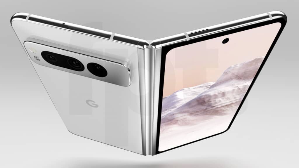 Hình ảnh kết xuất của Google Pixel Fold bị rò rỉ kèm giá - Clickbuy