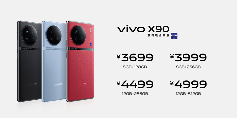 Vivo X90 và X90 Pro ra mắt với Dimensity 9200, sạc nhanh 120W