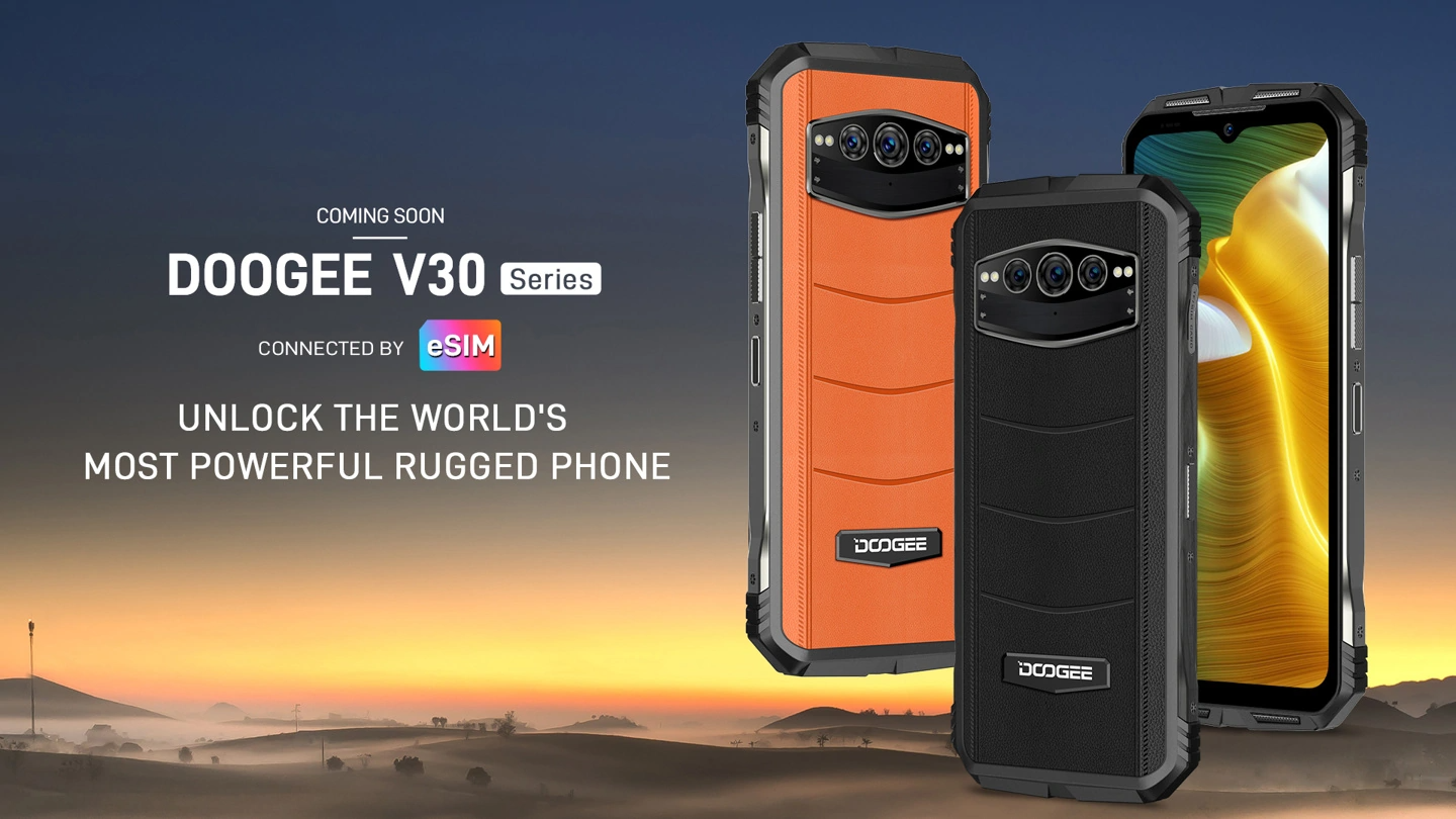 Doogee V30 - Smartphone siêu bền eSIM đầu tiên được công bố