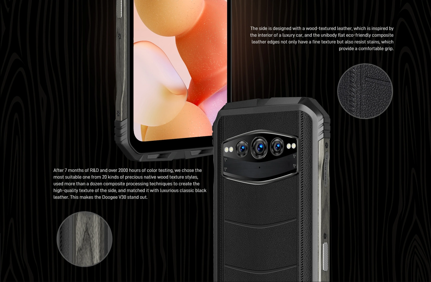Doogee V30 - Smartphone siêu bền eSIM đầu tiên được công bố