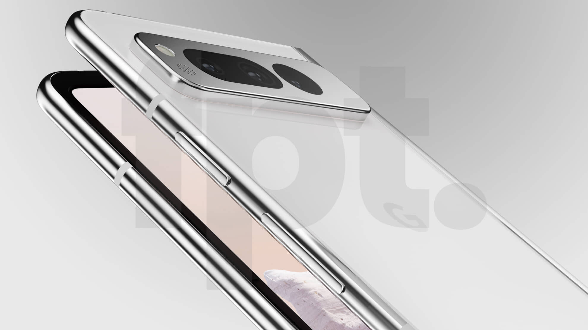Google Pixel Fold lộ thiết kế từ mọi góc độ qua hình ảnh renders