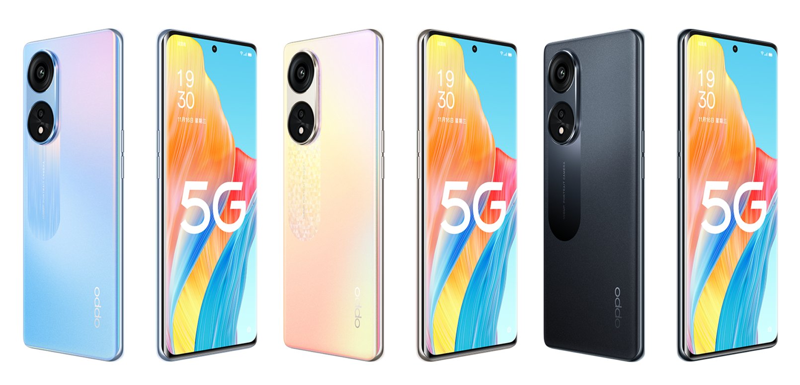 Oppo A1 Pro 5G lộ thiết kế, biến thể màu sắc, và thông số kỹ thuật