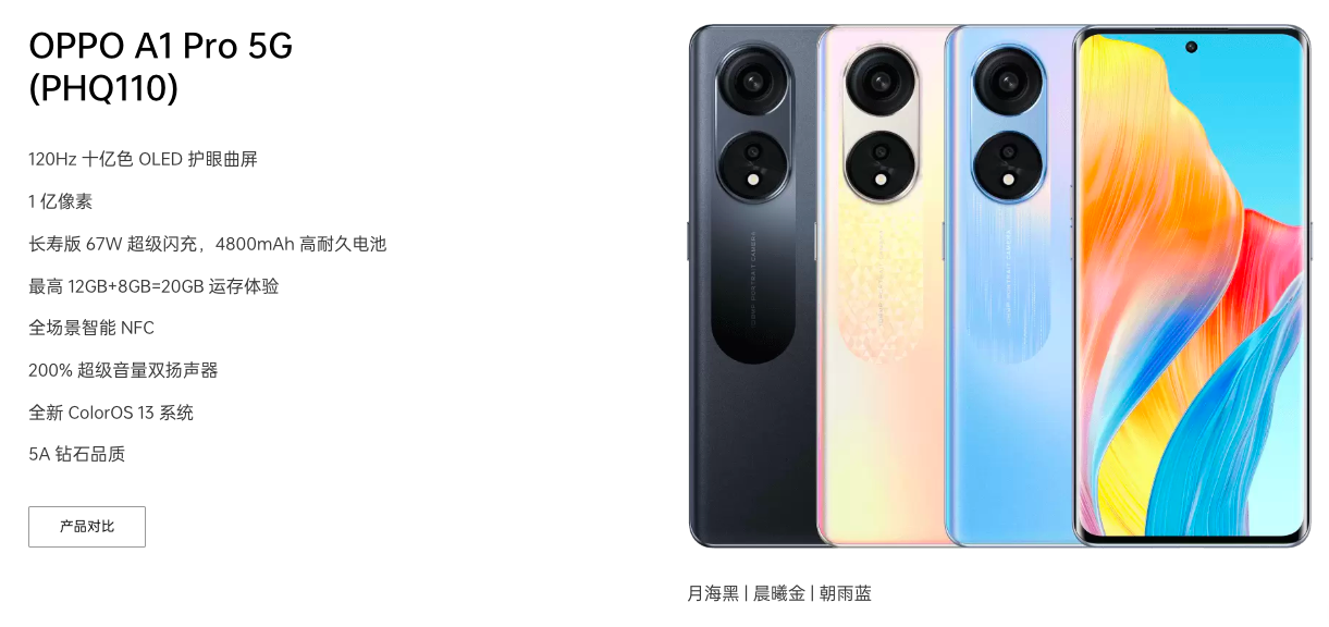 Oppo A1 Pro 5G ra mắt với màn hình 120Hz, SoC SD695, v.v.