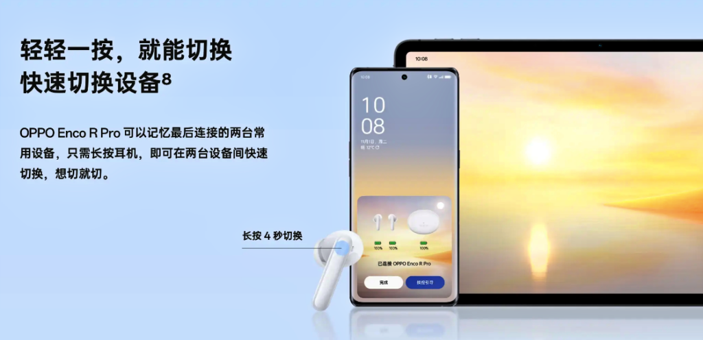 Oppo Enco R Pro ra mắt với trình điều khiển 12.4mm, pin 28h, v.v.