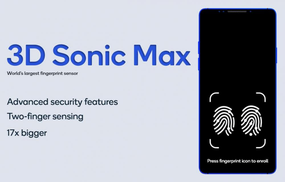 Qualcomm® 3D Sonic Max