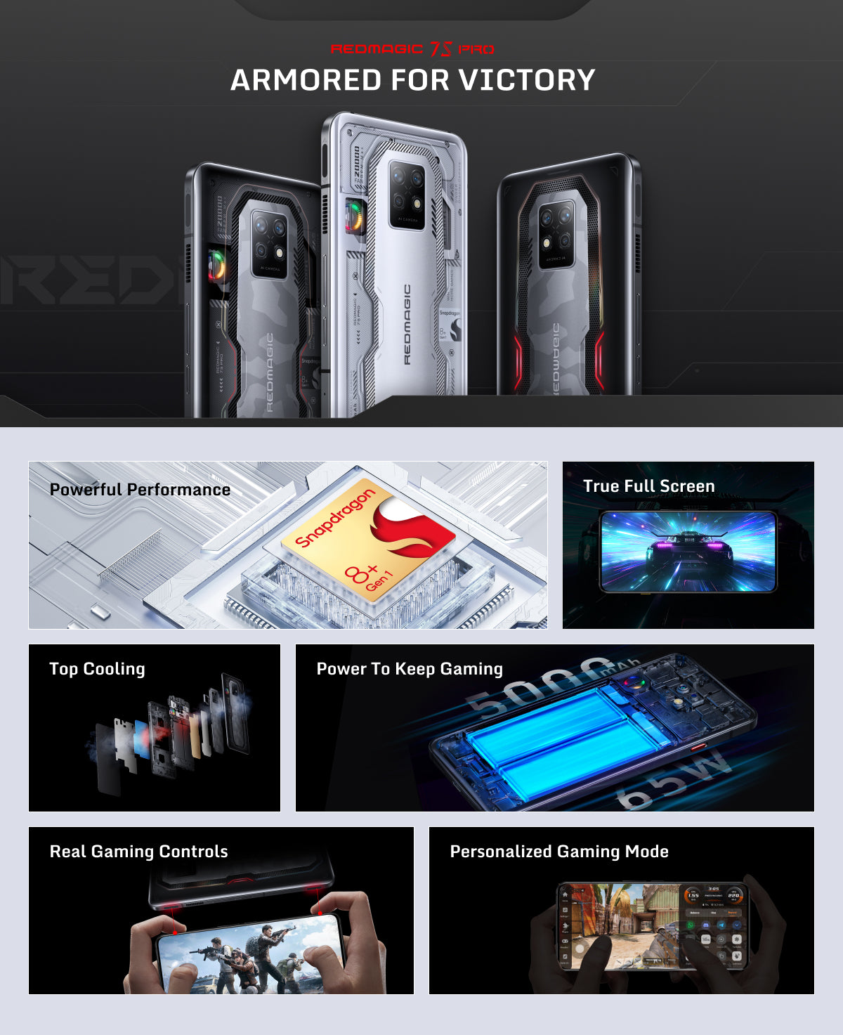 Red Magic 7S Pro Infinite Lagrange edition ra mắt tại Trung Quốc