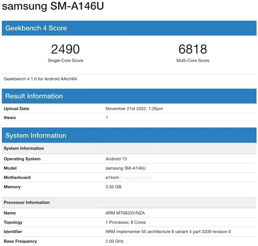 Samsung Galaxy A14 5G tiết lộ thiết kế qua hình ảnh báo chí