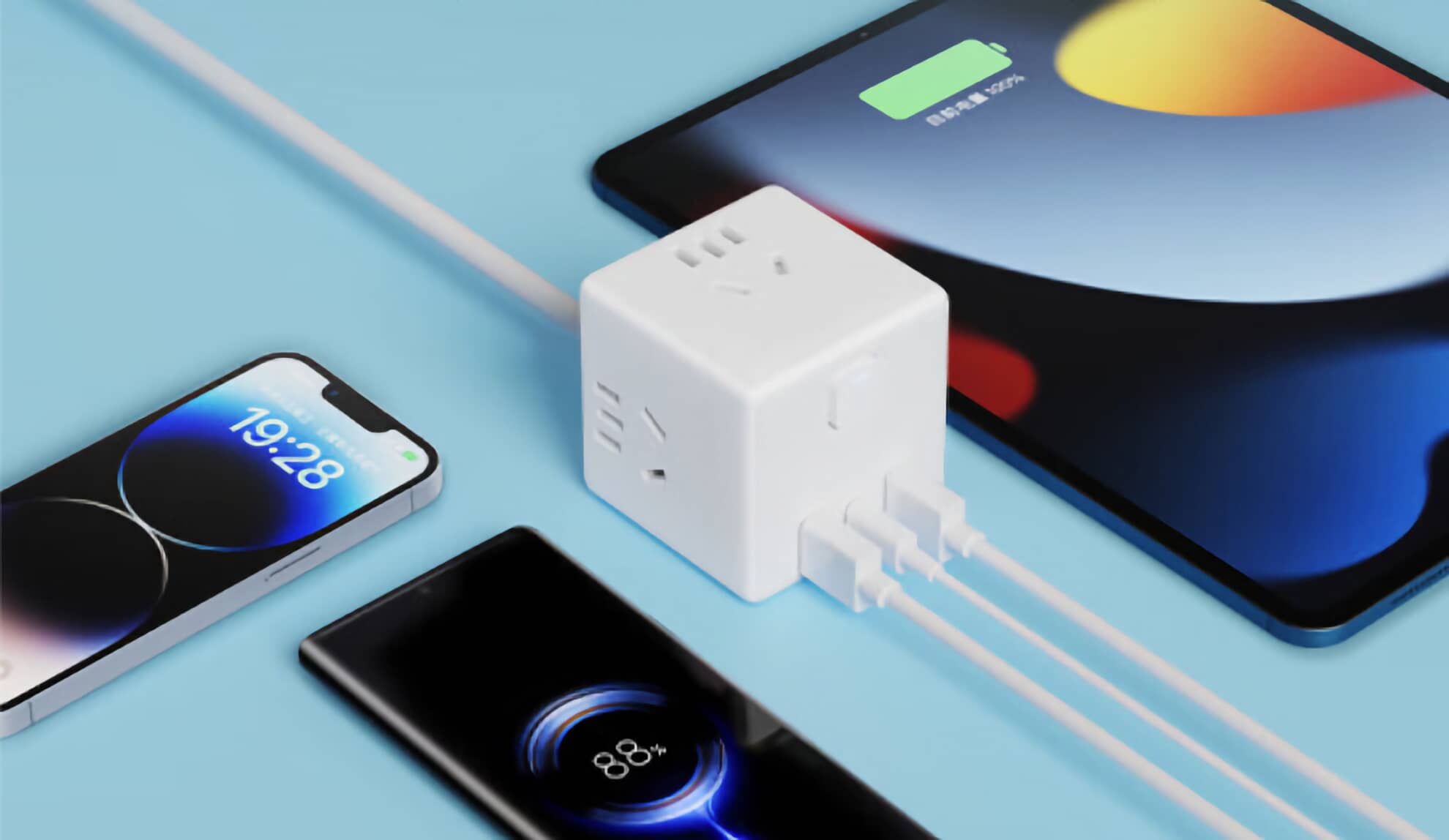 Xiaomi Rubik's Cube Converter Pro ra mắt hỗ trợ sạc nhanh 33W