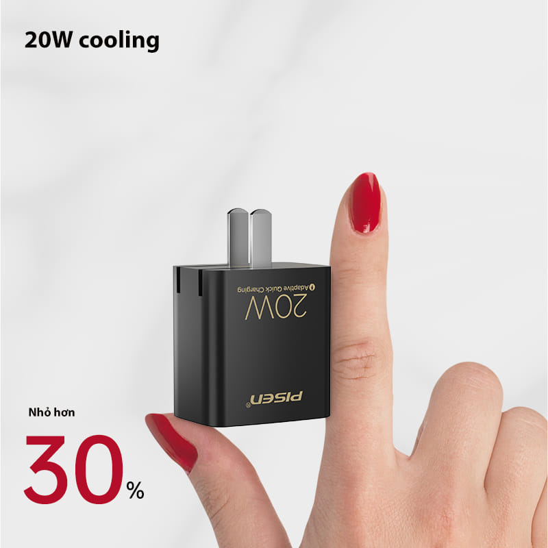 Sạc Pisen PD 20W 2 Cổng RWD020C-CNR-44674