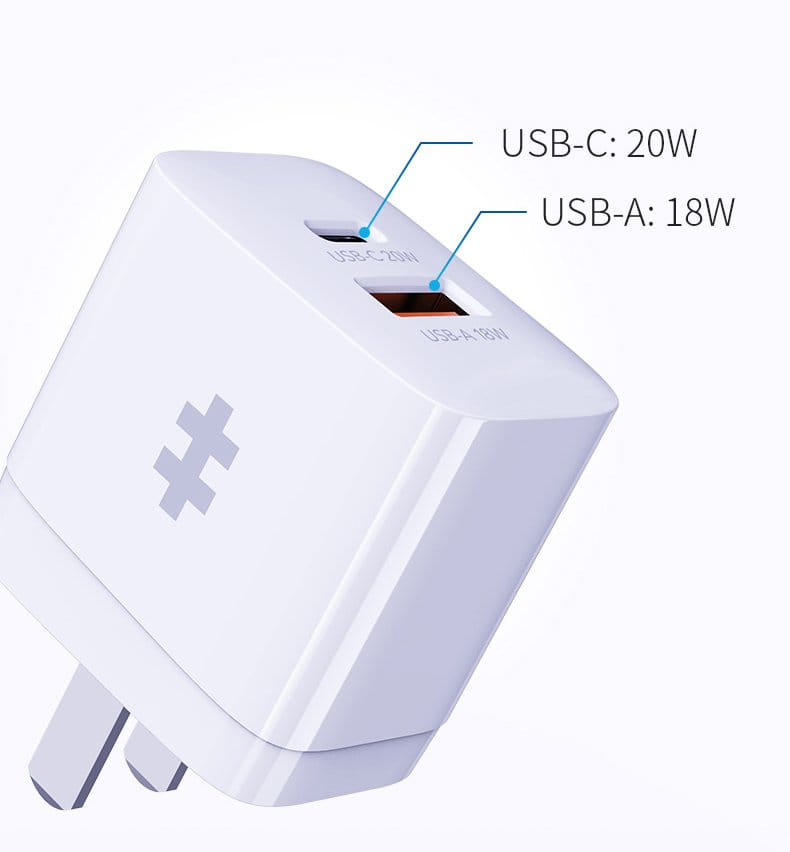 SẠC NHANH HYPER JUICE 2 CỔNG 20W CHARGER SMALL-44693