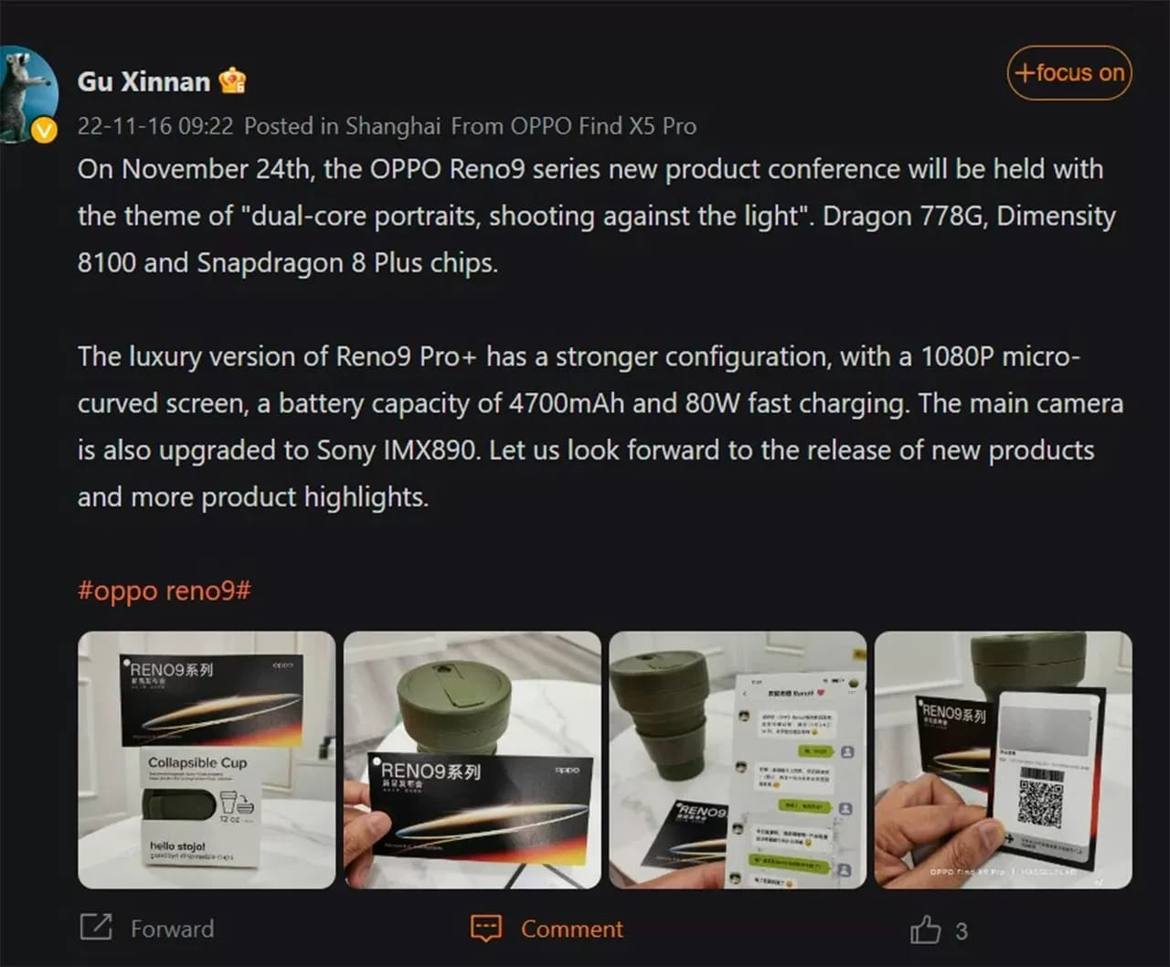 Oppo Reno 9 Series