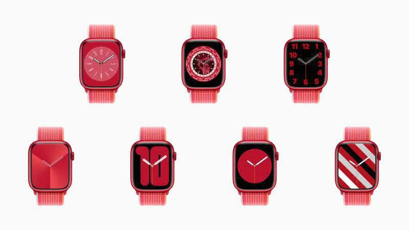 Để hỗ trợ Ngày Thế giới phòng chống AIDS, Apple đã tạo ra 7 mặt số đồng hồ màu đỏ và đã có sẵn để tải xuống trên Apple Watch - Clickbuy