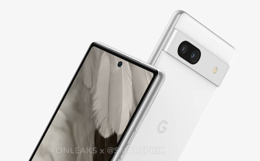 Google Pixel 7a tiết lộ thiết kế qua hình ảnh renders mới nhất